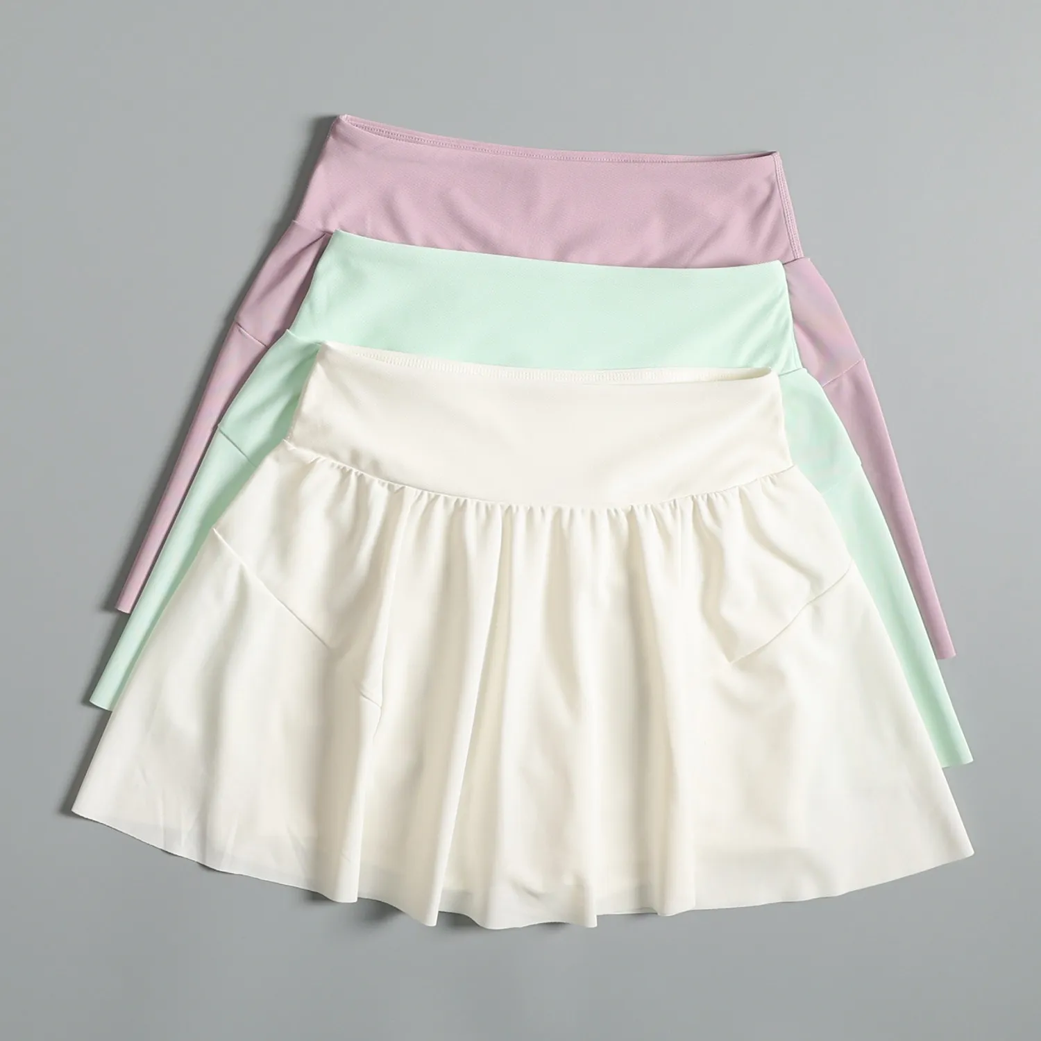 

Спортивная теннисная юбка для женщин с защитой от просвечивания, летняя, с высокой талией, утягивающая, для йоги и фитнеса, профессиональная, для бега, быстросохнущая