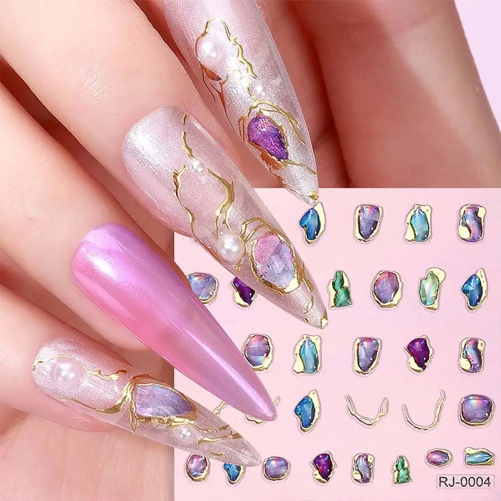 

Cartoon Stickers Nail Stickers Relief Japanese Style Laser Nail Decorations Soft Adhesive Bronzing Nail Accessories Nail Salon