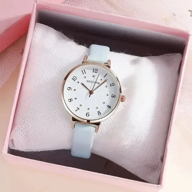 Relógios para mulheres simples moda relógio de quartzo senhoras relógio estudante relógios clássico arte estilo retro relógio colorido reloj mujer