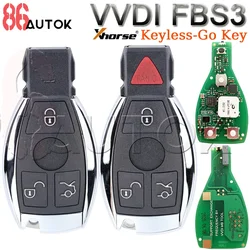 Xhorse XSBZ01EN VVDI FBS3 MB Car Universal Keyless Smart Remote Key 433/315MHz for Benz W204 W207 W212 W164 W166 W221 Car Key