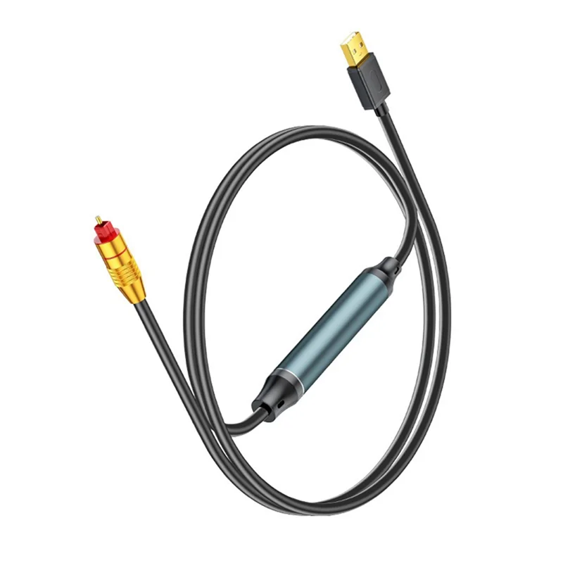 AF93-USB إلى محول SPDIF البصري التناظري إلى محول الصوت الرقمي لتعزيز كابل الصوت البصري لوحدات تحكم الألعاب HDTV