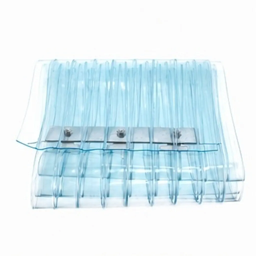 Door Curtain Strip Kit PVC Windproof Insulated Freezer Garage Commercial Cooler Industrial Partition Temperature Barrier