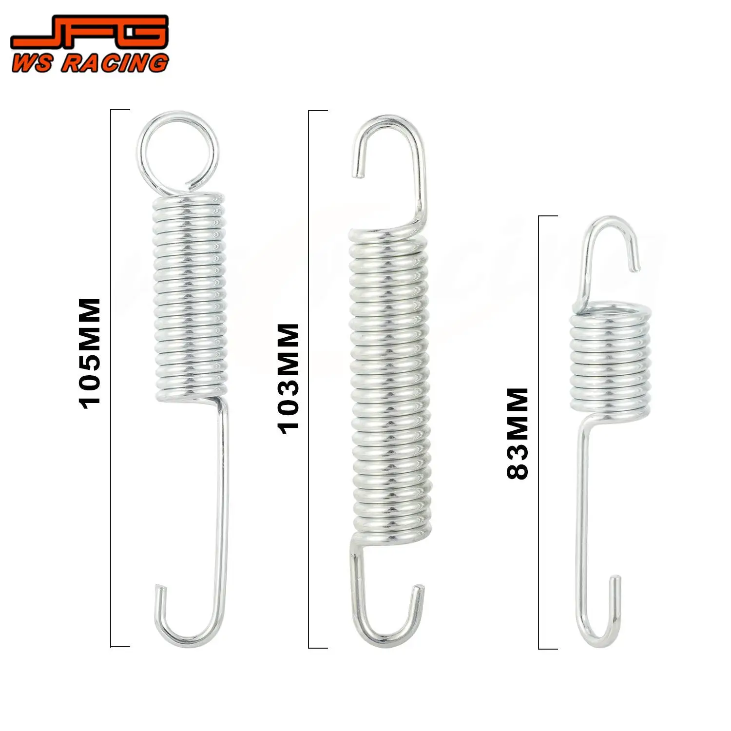Universal Foot Peg Motorcycle Accessories Footpedal Spring Springs Set For KTM YAMAHA HONDA Electric Dirt Bike Off-road Parts