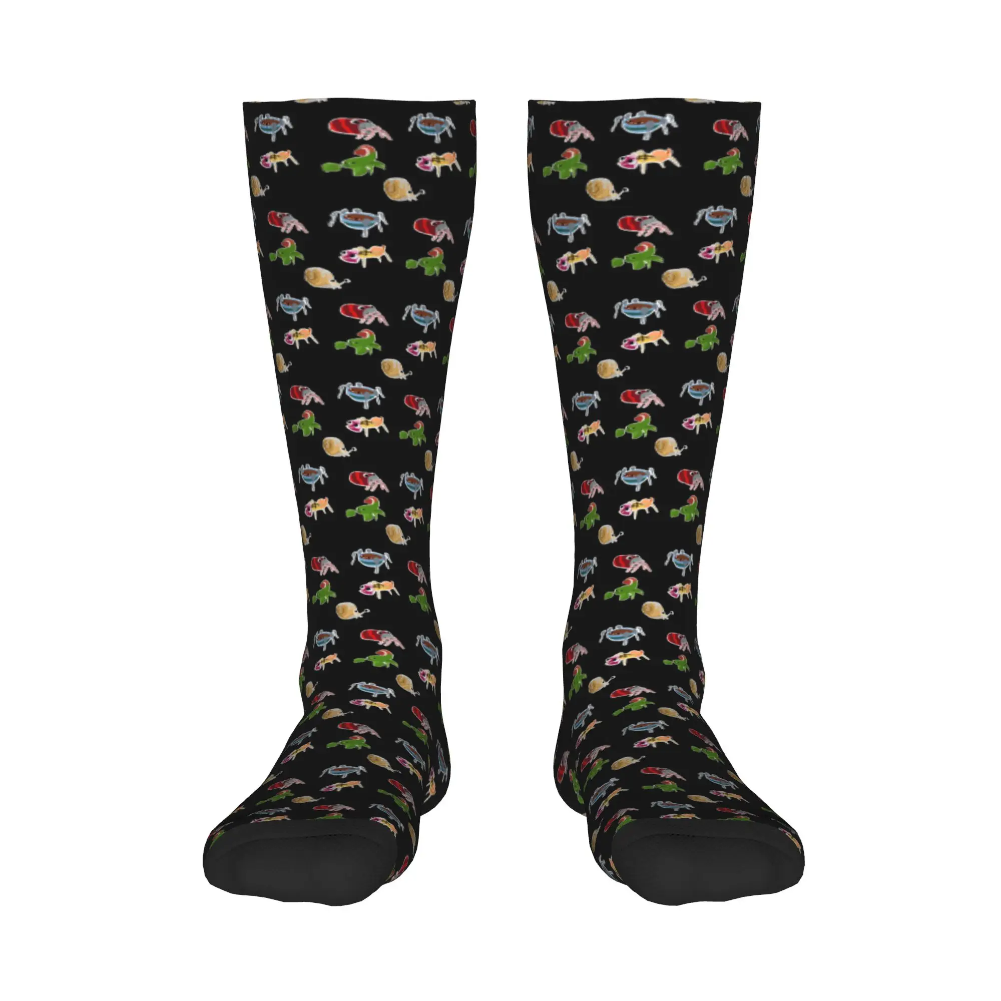 All Seasons Crew Stockings Bugsnax Best Of Bugsnax Pack For Fans Socks Funny Hip Hop Long Socks Accessories for Men Women Gifts
