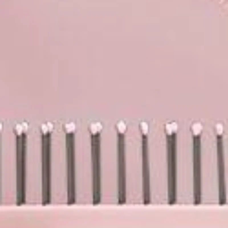 

Dual Function Foldable Travel Comb Anti-Static Curly Hair Tool Soft Teeth Detangling Portable For Girls Hair Styling Supplies