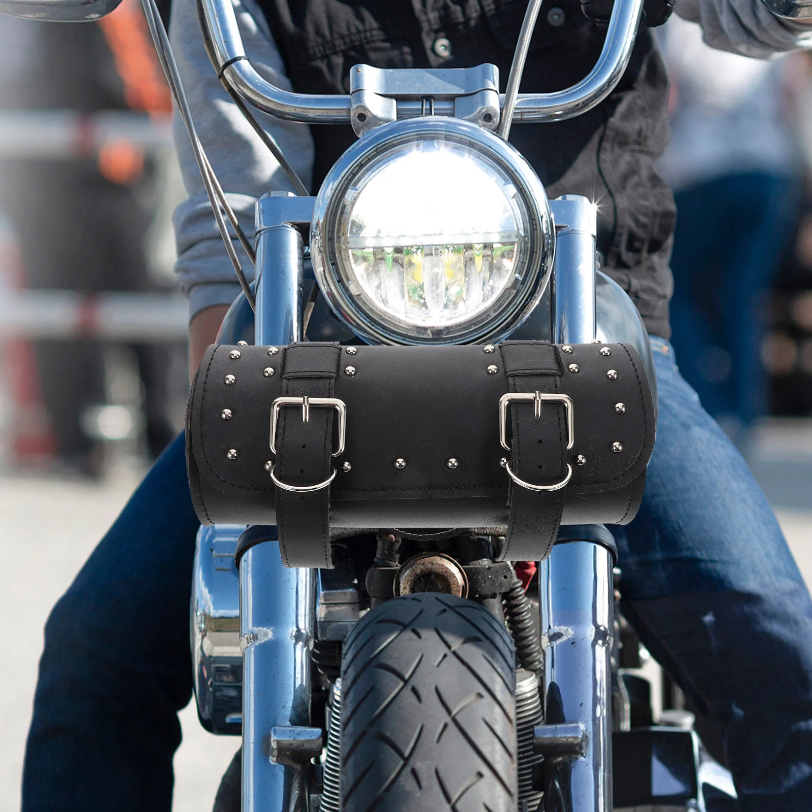 

Motorcycle Side Bag Dirtbike Accessory Motorbike Storage Pouch Accessories Handlebar Saddlebag Tool Luggage