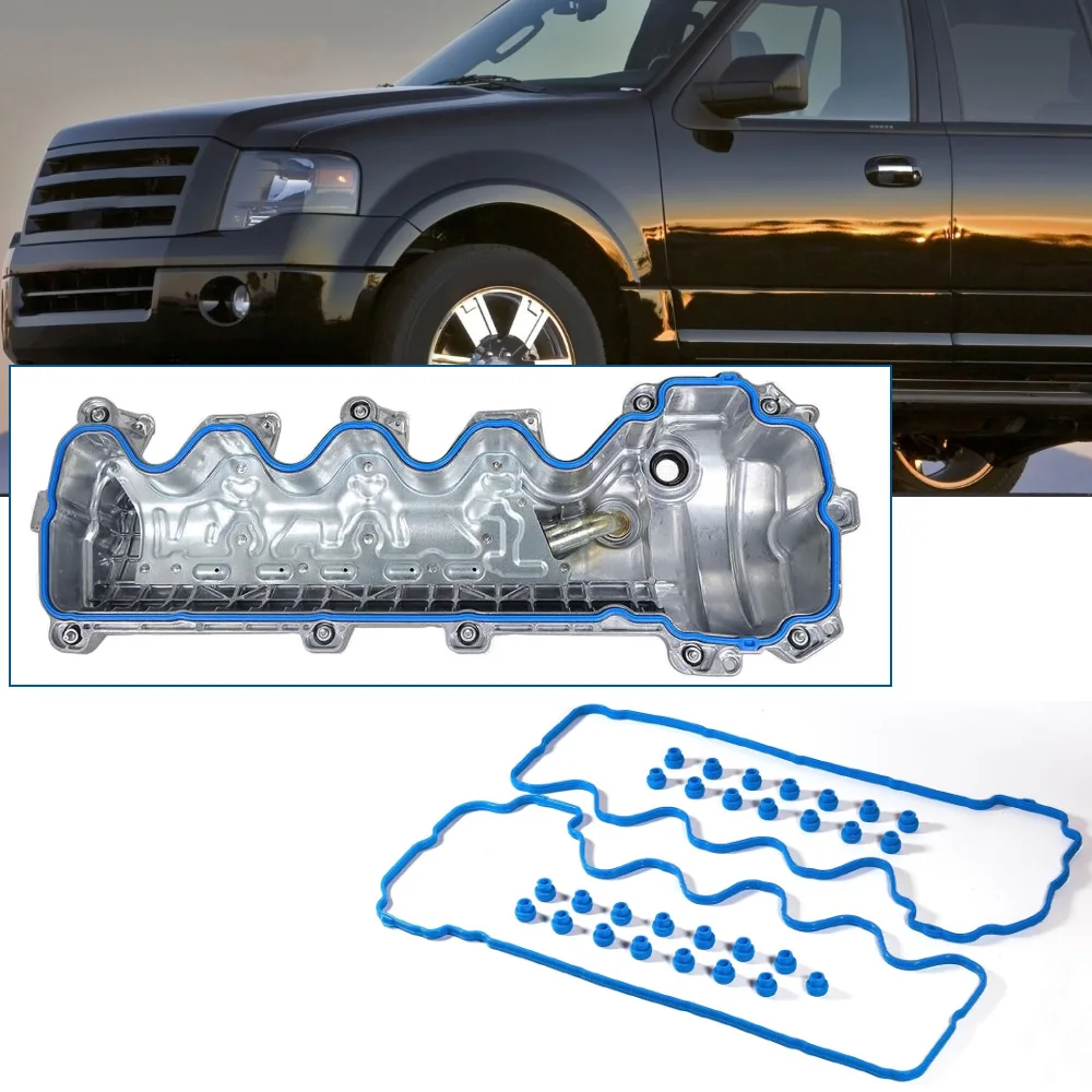 VS50687R For Ford Expedition 5.4L 2007 2008 2009 2010 2011 2012 2013 2014 Rubber Valve Cover Gasket Set VS50433