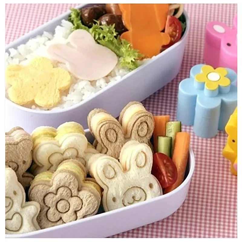 Sushi Form Diy Sandwich Brot Cookie Sushi Maker Set Backutensilien Japanischen Stil Käse Cutter Form Bento Zubehör