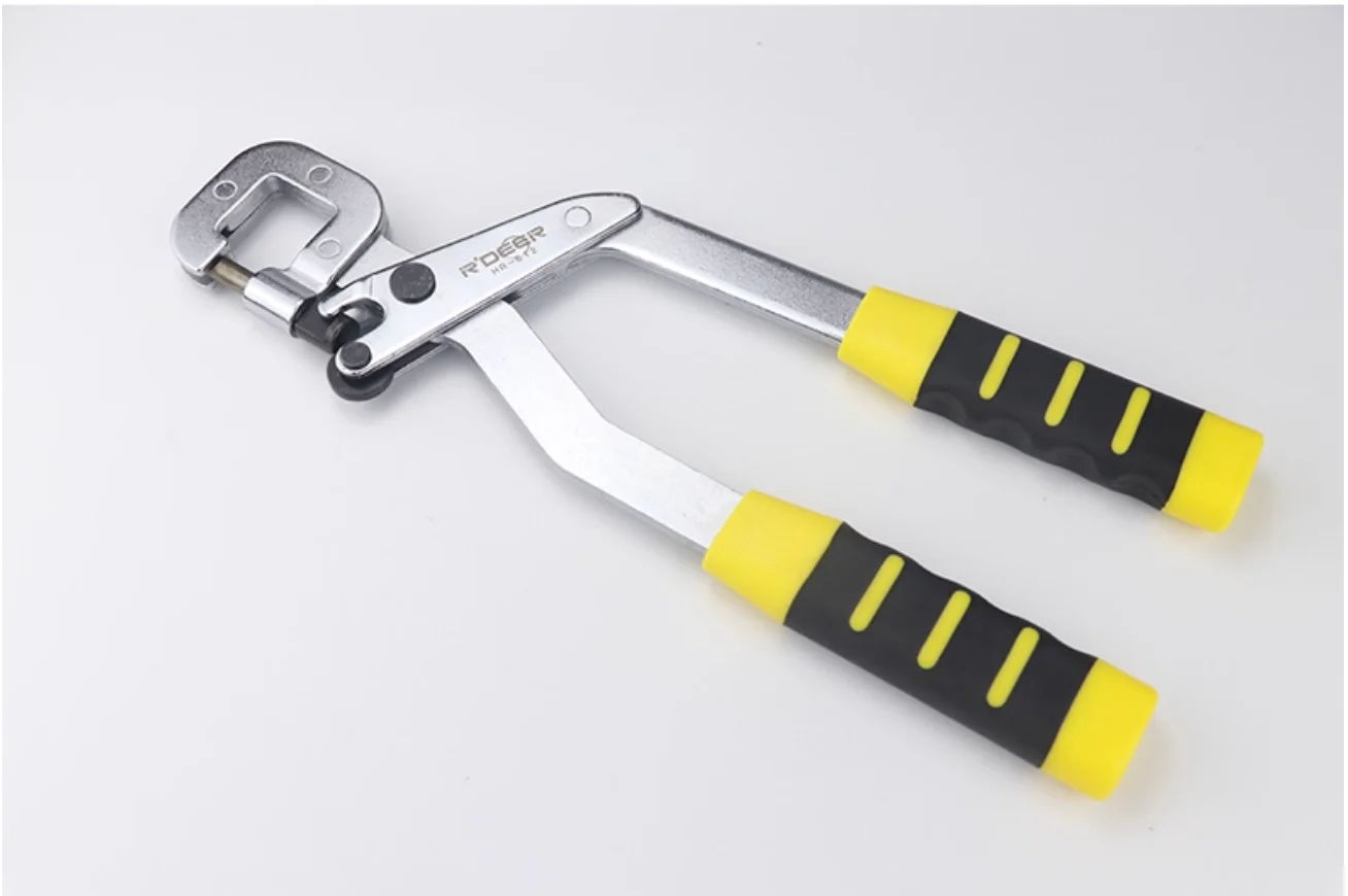 

R'DEER tool Single double keel pliers Light steel keel ceiling drilling pliers Drilling clamp quick repair tool NO.HR-612
