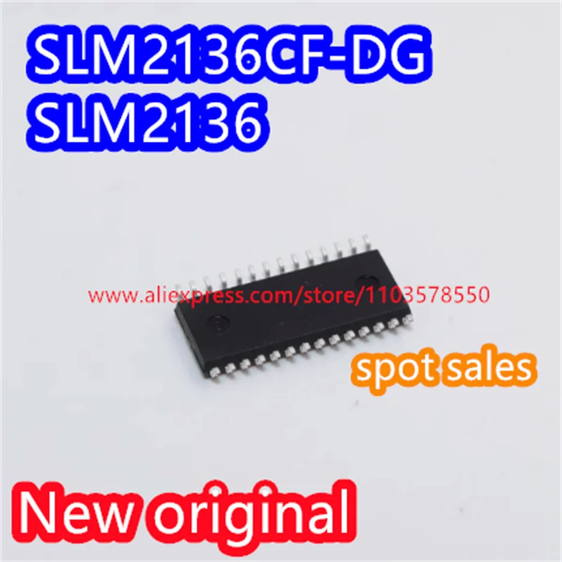 10PCS 100% Brand new original SLM2136CF-DG SLM2136CF package SOIC-28L gate drive motor drive chip SLM2136