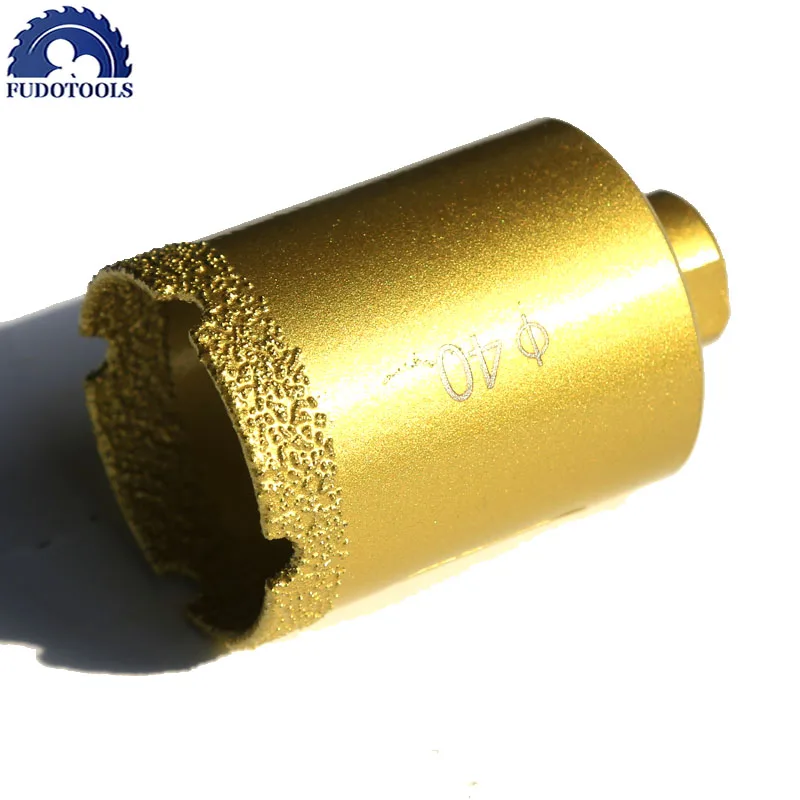 Imagem -03 - Venda de Peça 60100 mm Soldada Perfuração a Seco Anjo Moedor Diamante Mármore Buraco Viu M10 para Perfuração de Telha de Mármore Béton à