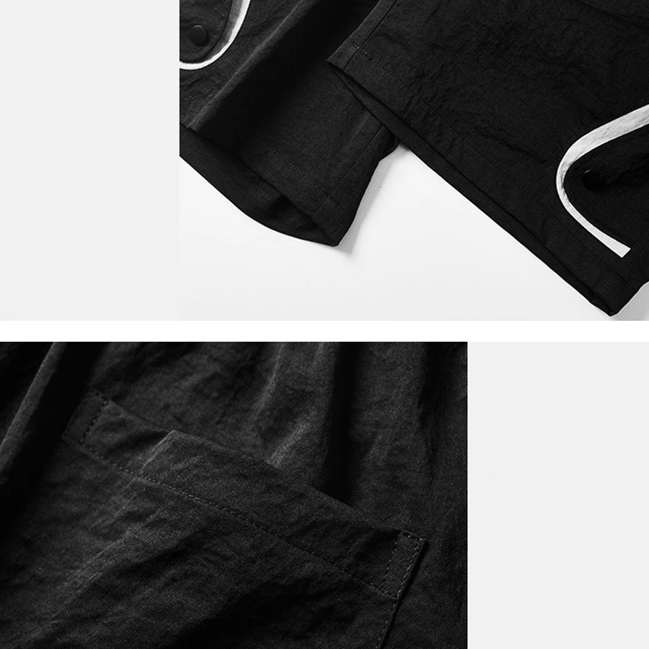 8XL Plus Size Cargo Shorts Men Summer Shorts Fashion Casual Pocket Patchwork Design Short Pants Elastic Waist Male Big Size 8XL