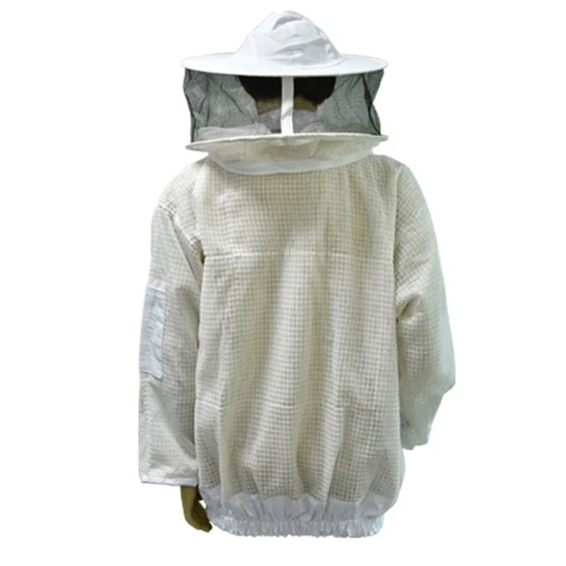 Chaqueta de apicultura de alta calidad, ropa de apicultura ventilada, ropa de protección de apicultor, antiabejas traje, herramienta de Apicultura