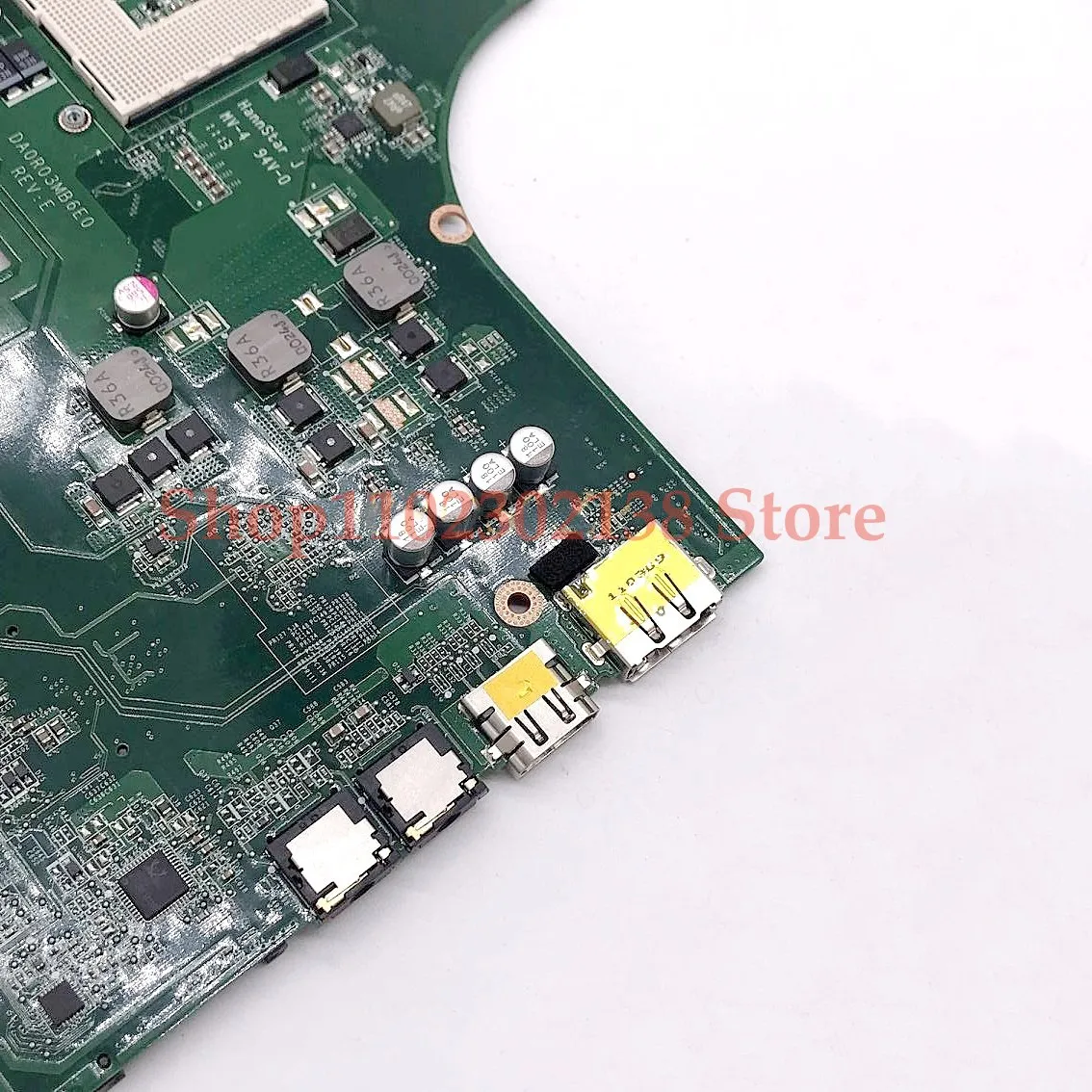 Imagem -06 - Mainboard 7830j 07830j 17r N7110 Cn07830j para Dell Inspiron Laptop Motherboard Da0r03mb6e1 Hm67 Ddr3 Pga989 100 Testado Inteiramente