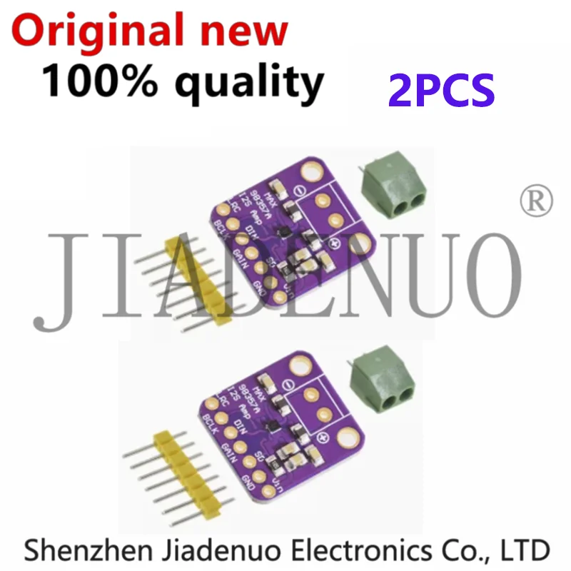 1-2pcsTODL MAX98357 I2S 3W Class D Amplifier Breakout Interface Dac Decoder Module Filterless Audio Board For Raspberry Pi Esp32
