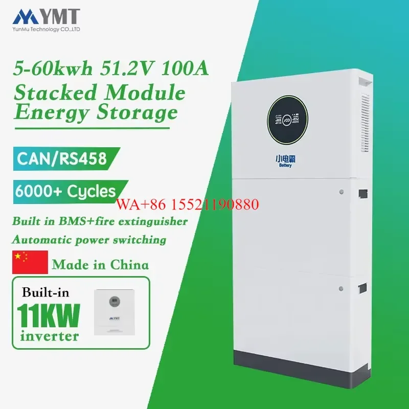 WMWMNU Home Solar Energy System Kit 6.2kw 51.2v Complete Solar Panels System with 10kwh 20kwh 120kwh Battery Storage for