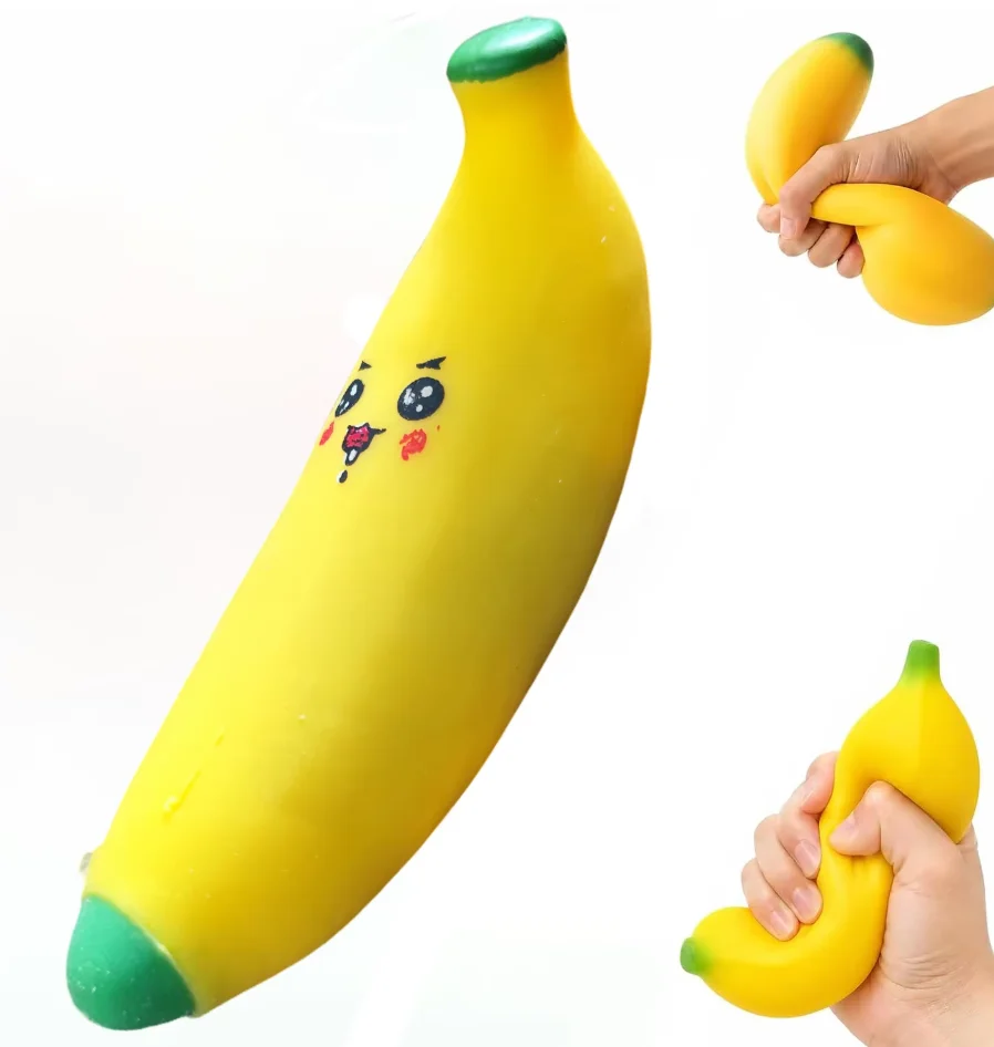 Butter-Stick Squishy Fidget Toy, Knuspriger Squeeze Stressball, Weicher Block Anti-Angst-Handspielzeug, Süßes Geschenk für Erwachsene