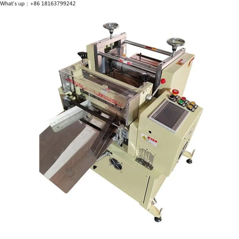 의류용 롤강철 구조의 PLC 컴퓨터 자동 전기 슬리팅 및 절단기