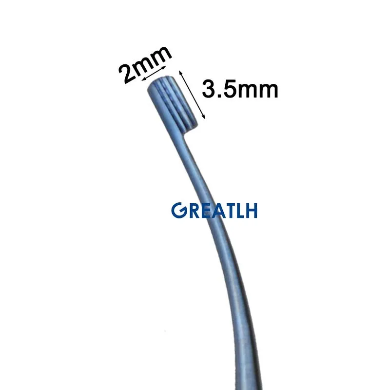 Nucleus Fragment Forcep Titanium Alloy Nucleus Removal Forceps Ophthalmic Surgical Instrument