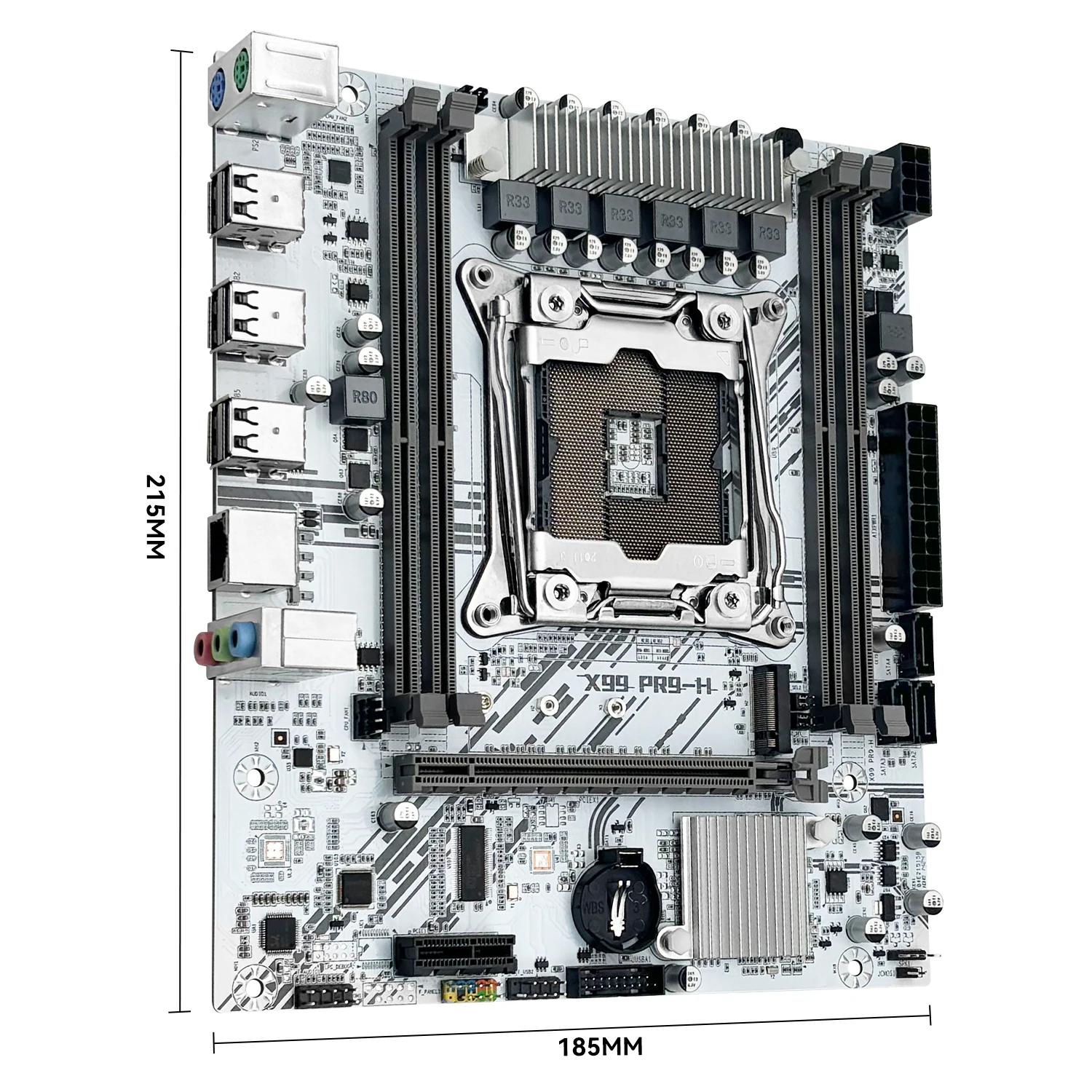 Imagem -06 - Placa-mãe Machinist-xeon Pr9-h X99 Lga 20113 Intel Cpu e5 2640 v4 16gb Ddr4 Ecc Memory Combo Kit Grupo Nvme M.2 Sata M-atx