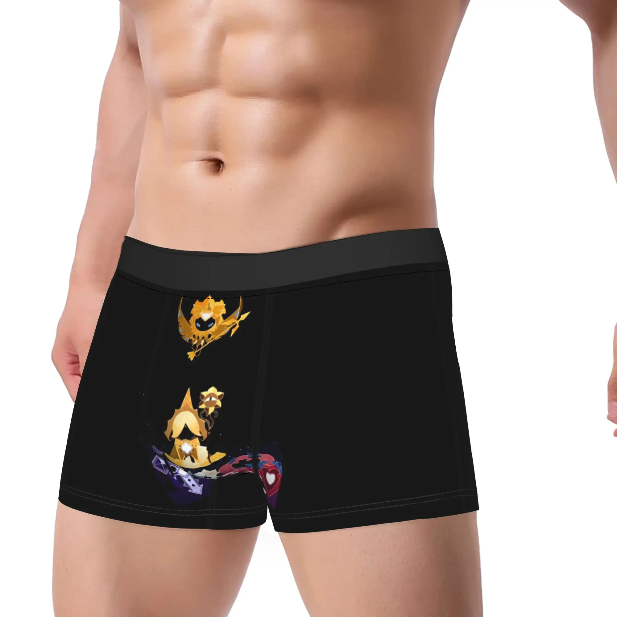Men Cookie Run Kingdom Boxer Briefs Shorts Panties Soft Underwear  Homme Humor Plus Size Underpants