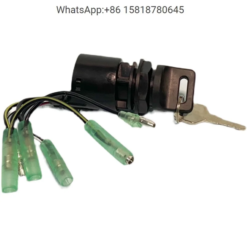 

For Hon-da outboard engine start switch key lock assembly durable new outboard engine four-stroke start switch