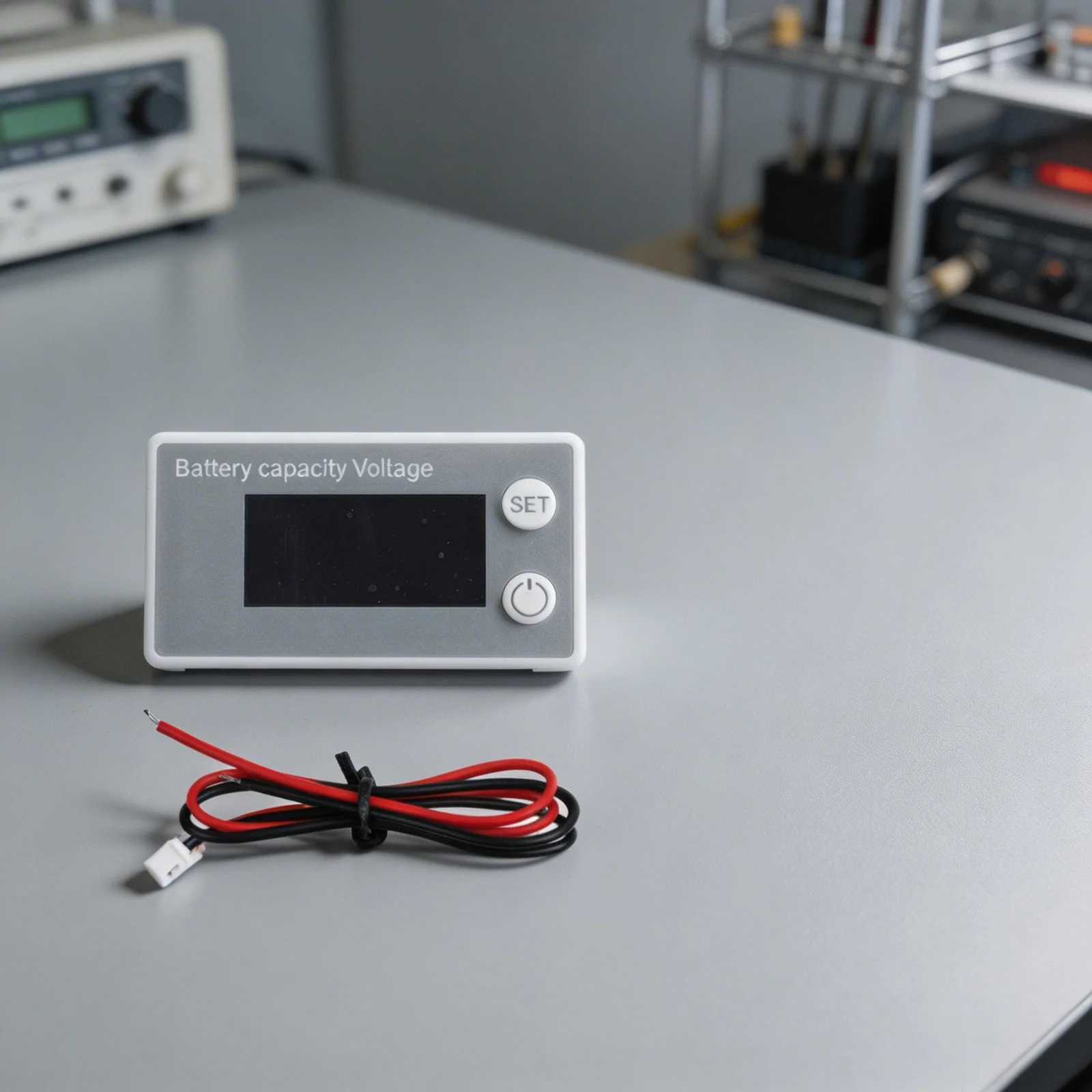 Digital Voltmeter 62*34*13mm Voltage Capacity Indicator Multi-environment Use Electronic Diagnostics For Digital Devices