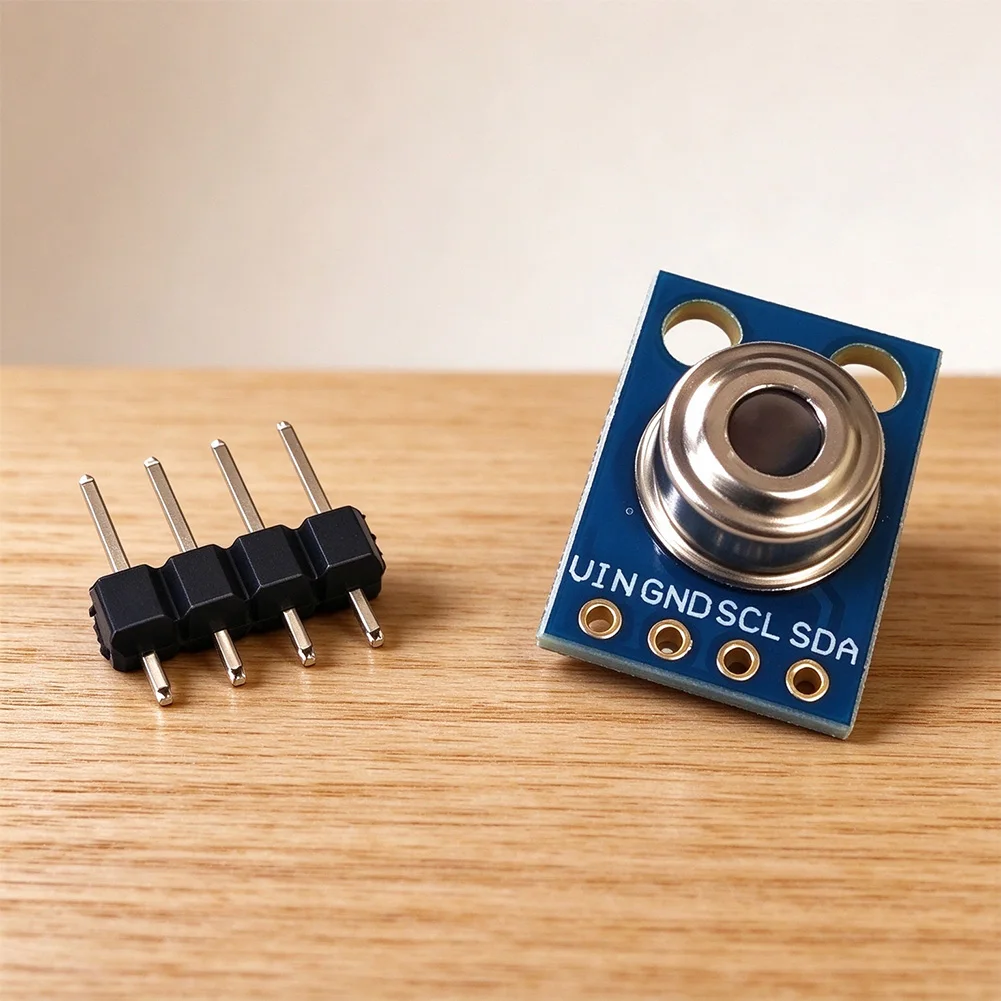 MLX90614ESF Non-Contact Infrared Temperature Sensor Module -70 To 380°C Object Range 0.5°C Accuracy Temperature Sensor Module