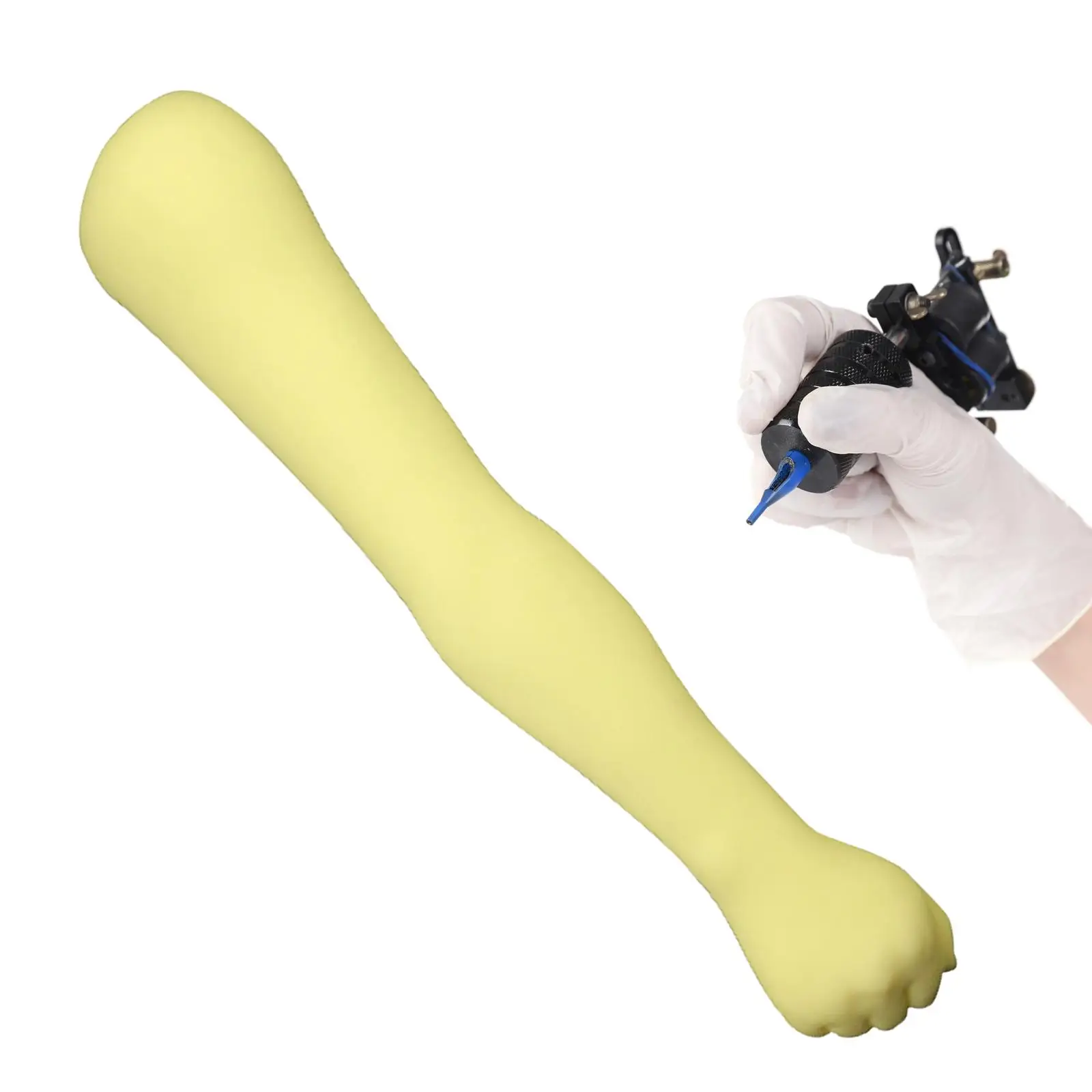 Tattoo Practice Silicone Arm Tattoo Blank Reusable High Simulation Arm