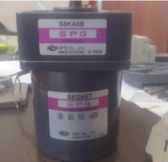 SPG South Korea  genuine reducer induction motor gear head S8KA5B and S8125GT S8I25GXCE