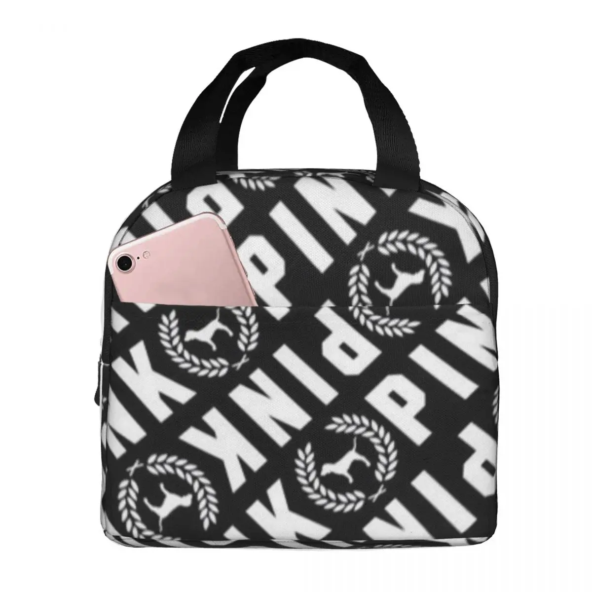 

Victoria's Secret LOVEPINK Lunch Box Women Multifunction Cooler Thermal Food Insulated Lunch Bag Kids Portable Picnic Tote Bags
