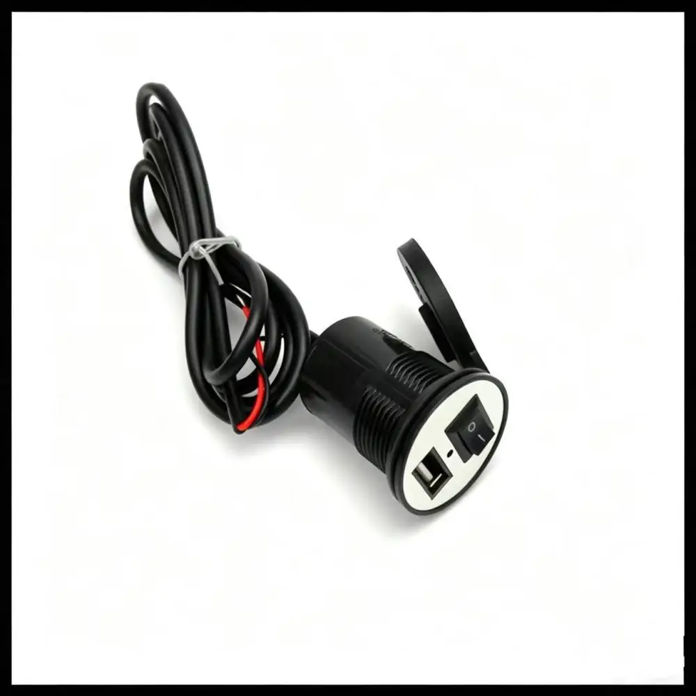12V 60V Universal Motorcycle Phone Charger USB Adapter Electric Vehicle Power Supply Modification Part Outdoor Gadget