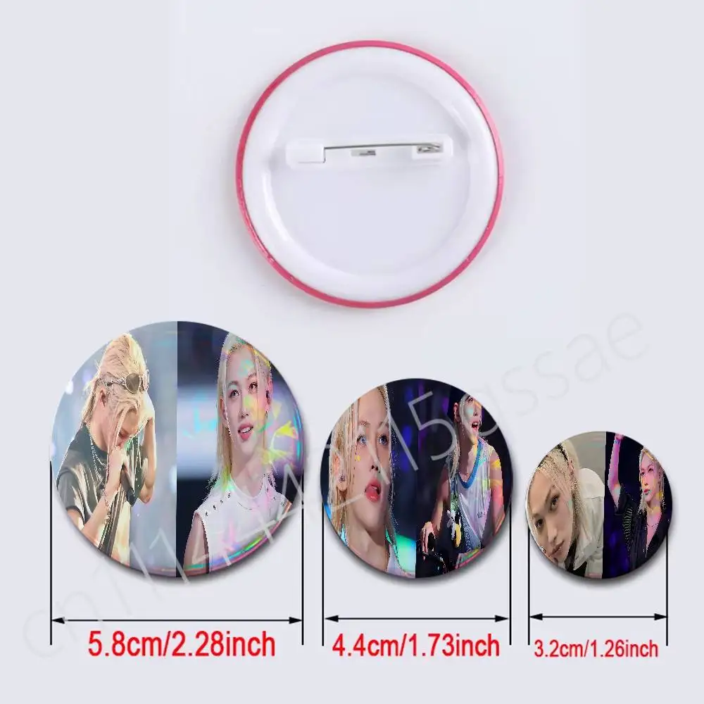 FOR Felix Lee THIS THAT Badge 2Pcs Set Round Button Pin Brooch 25/32/44/58/75mm Fans Collection Backpack Decor Gift