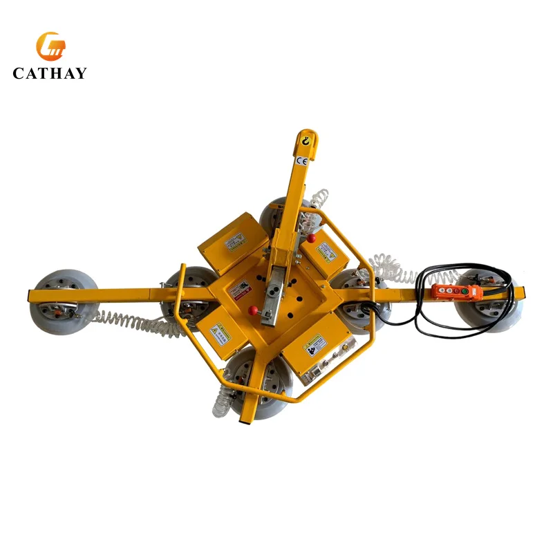 Cheap High End Electric Movable Glass Lifter Clamp For Heavy Plate