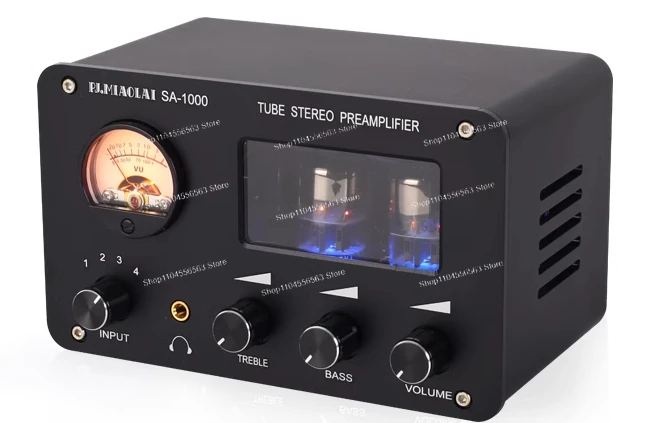SA-1000 Audio Lossless Switching Amplifier HiFi Power Amplifier Audio Tube Tone Ball Front Stage