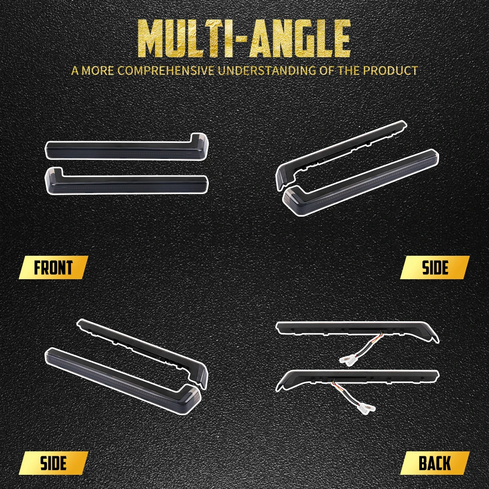 دراجة نارية LED بدوره مصباح إشارة الملك جولة الأمتعة لهجة الجانب مصباح لوح ل هارلي بجولة الطريق إلكترا شارع الإنزلاق 2006-Up #3