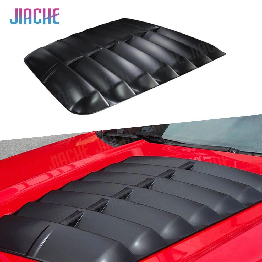 

High Quality ABS Auto Front Bumper Engine Hood Vent Cover Machine Cover For Ford Mustang GT500 2015-2020 External Accessories