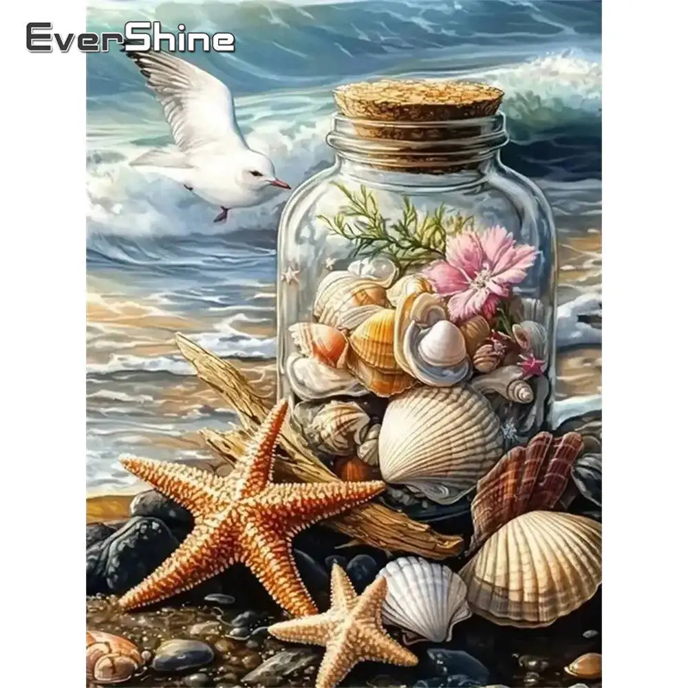 Evershine Diamant-Malerei, Hund, Tier, Strass-Bilder, Cartoon-Diamant-Stickerei, Brücke, buntes Kunsthandwerk, handgefertigtes Geschenk
