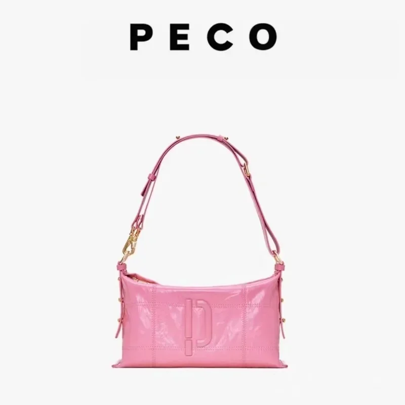 

Free delivery Peco new style beautiful women's bag, large capacity soft handbag, fashionable single shoulder crossbody bag