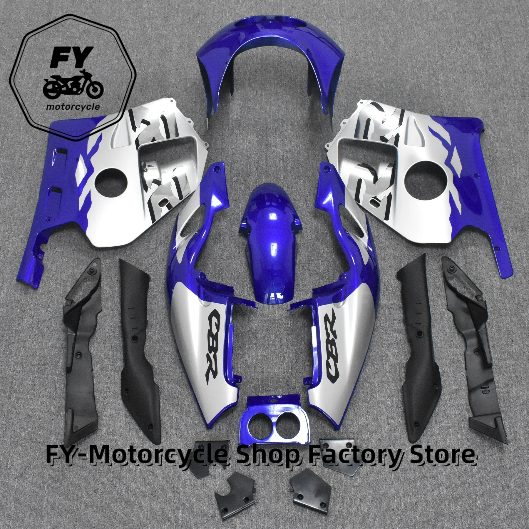 Motorcycle Fairings Kits For Honda CBR250rr 1990-1994 NC22 CBR 250 RR MC22 CBR250 RR 1993 Full Fairings Set White Black