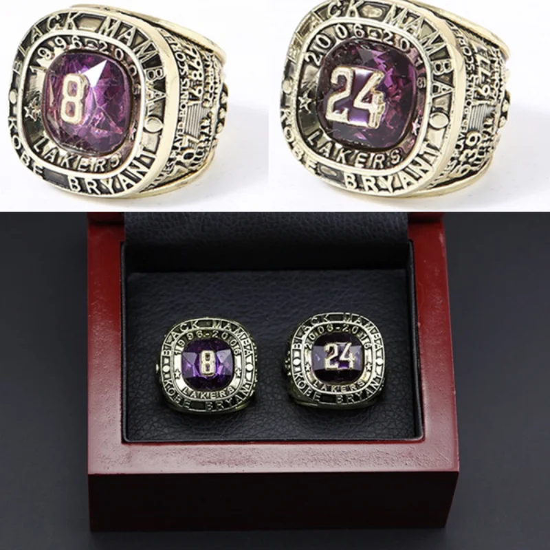 

Fantasy Basketball Souvenir 1996-2016 Commemorative Ring Champion Retirement Memorial Jewelry Luxury Sports Hip Hop Rings Gifts