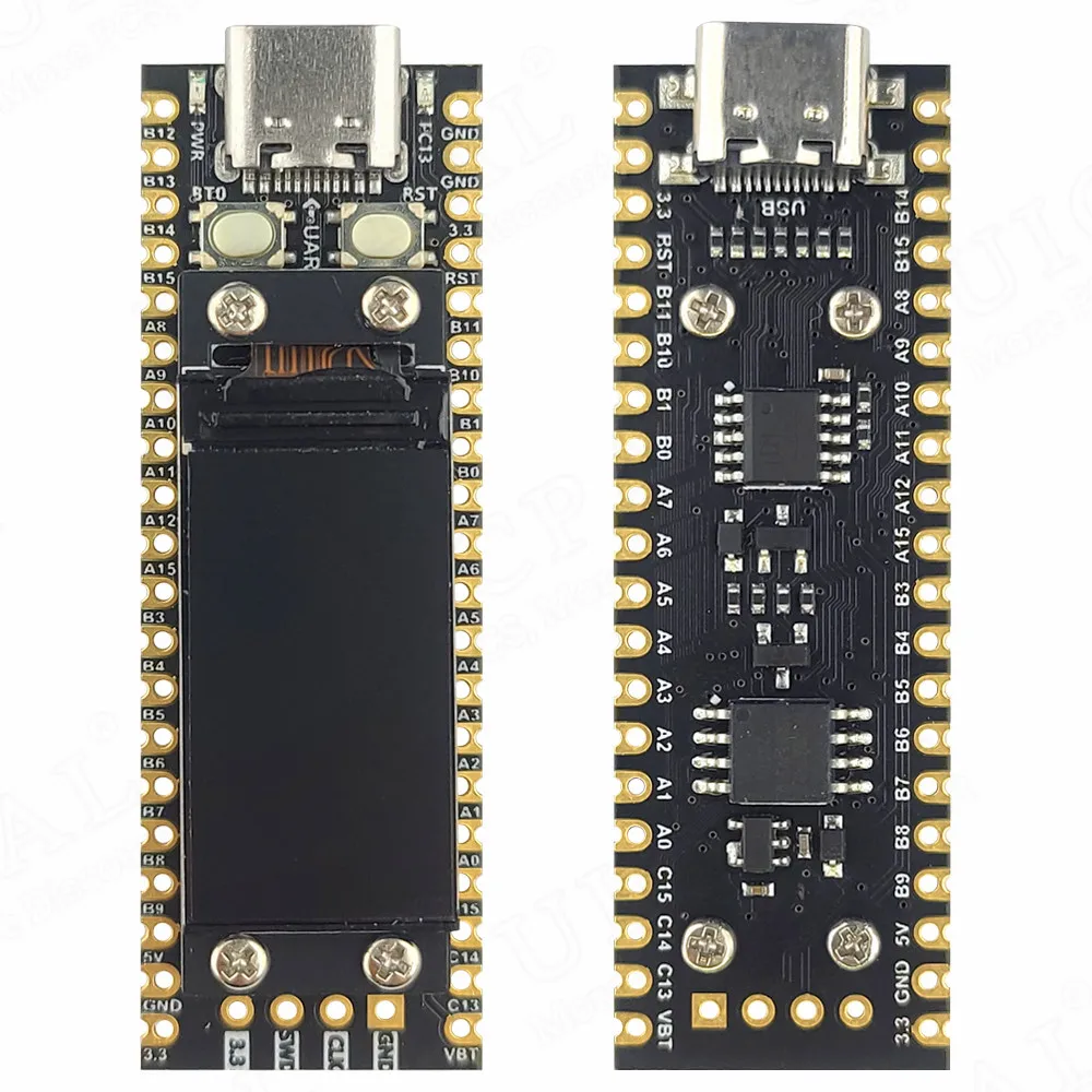 STM32F103C8T6 Development Board with 0.96 Inch TFT LCD Screen Display 8MB Flash MCU Minimum System Board STM32F103C6T6