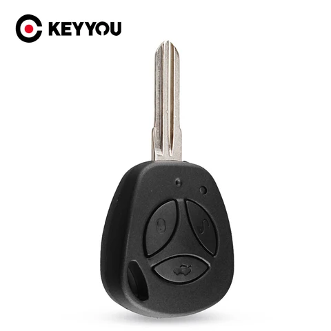 KEYYOU 10x 3-кнопочный сменный корпус дистанционного ключа автомобиля для Lada Priora Sedan sport Kalina Granta Vesta X-Ray XRay