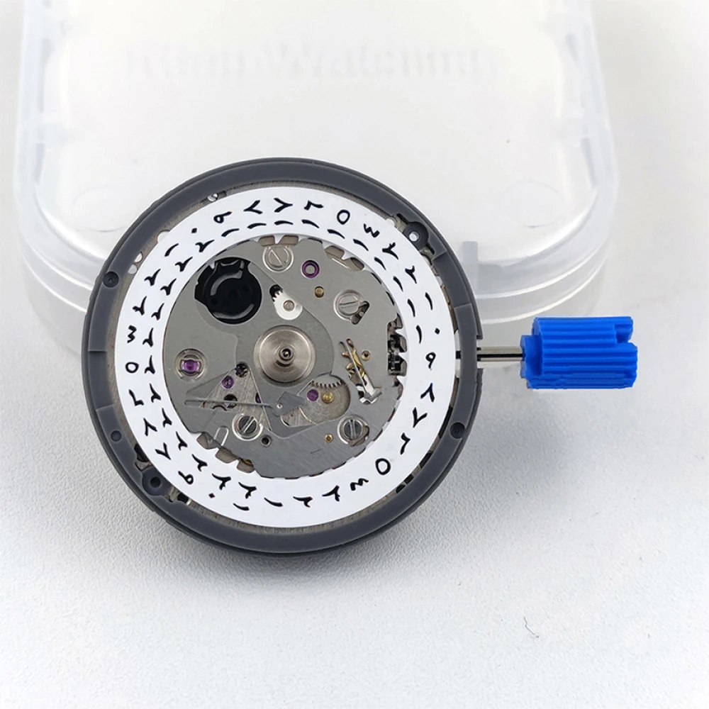 

Brand New Japan NH35A Movement Fully Automatic Mechanical Movement Arabic Fond Calendar at3/3.8 Watch Accessories