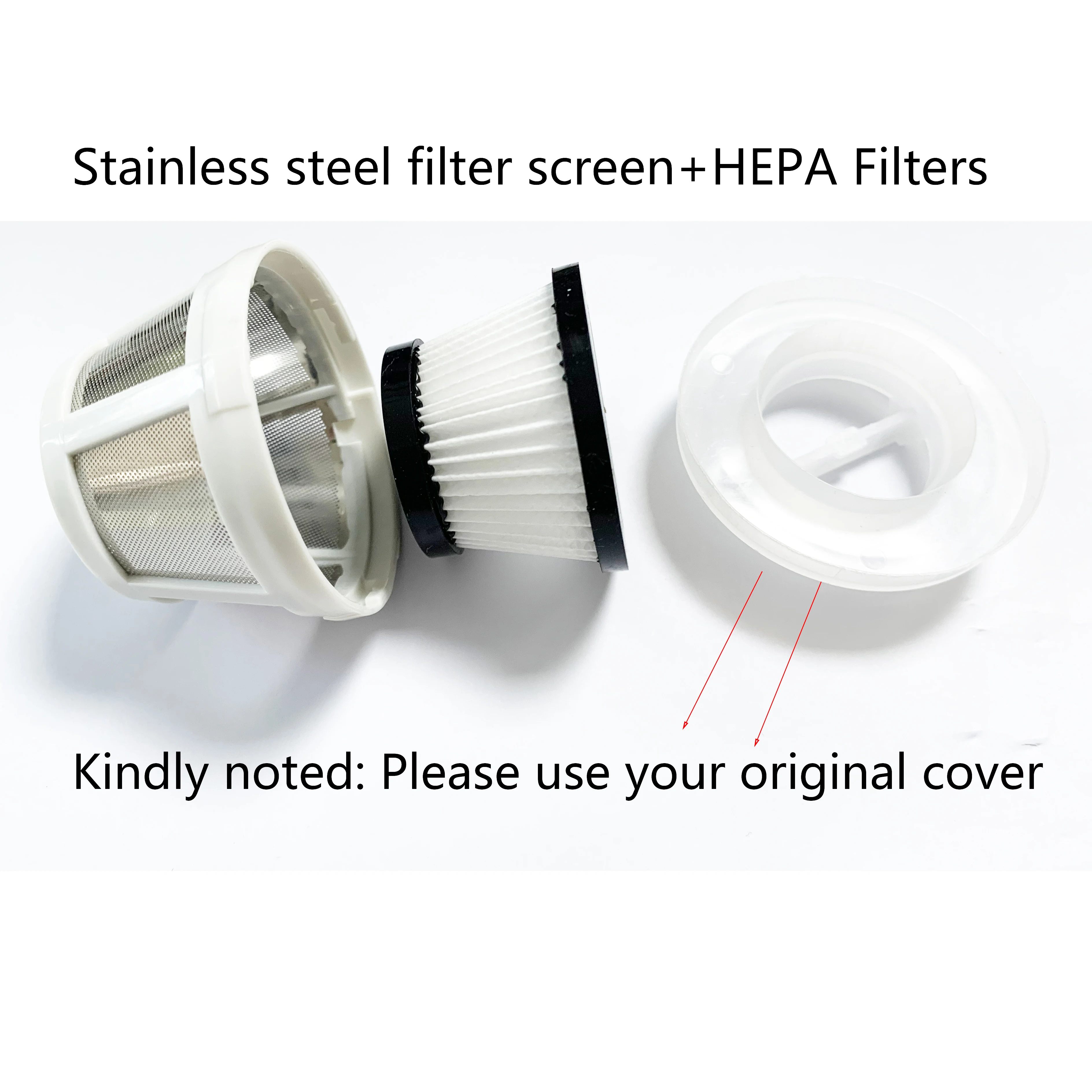 HEPA Filters for 70mai Vacuum Cleaner Swift Car Vacuum Cleaner Midrive PV01 Filter Parts Accessories