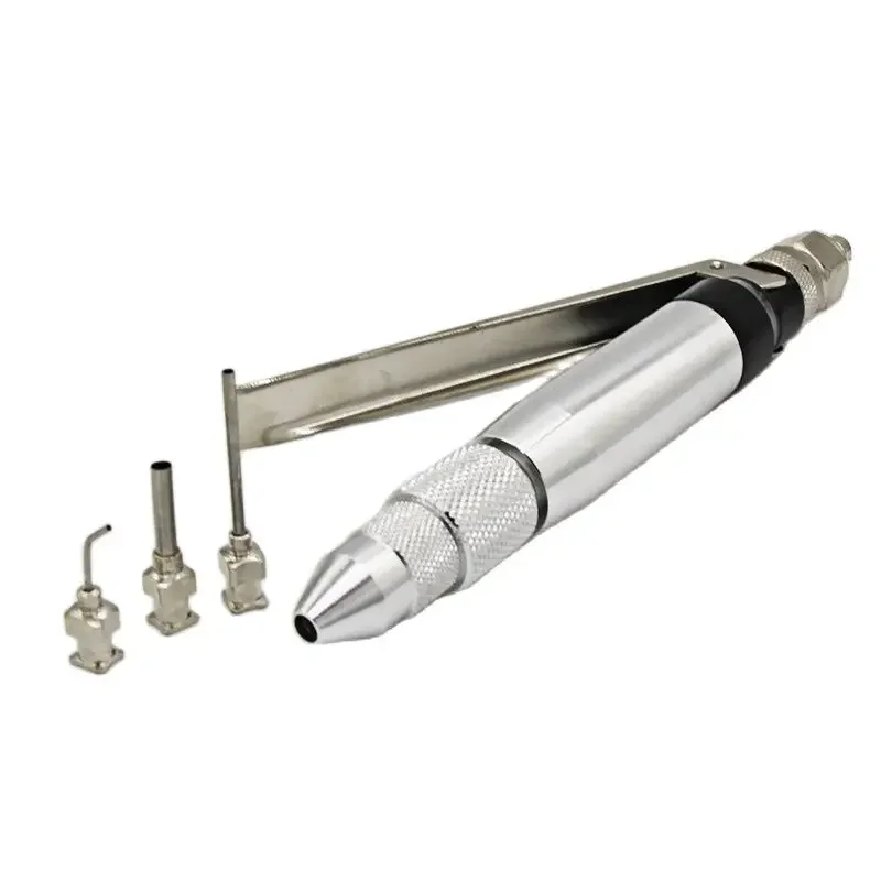 Manual small flow glue gun needle type dispensing valve single liquid glue valve glue gun dispensing pen