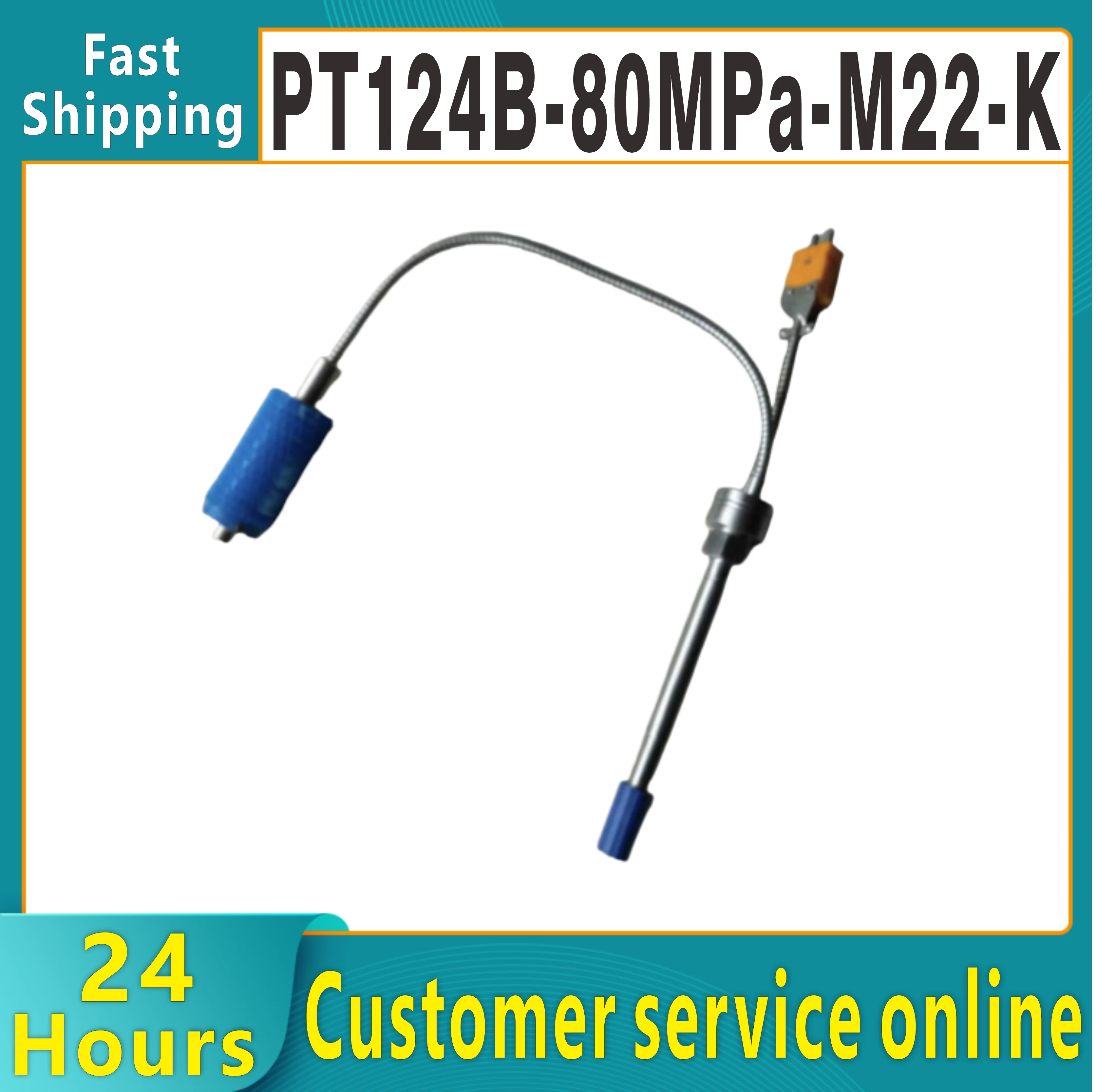 

Brand new original PT124B-80MPa-M22-K power supply 24V output 4-20mA accuracy 0.5FS