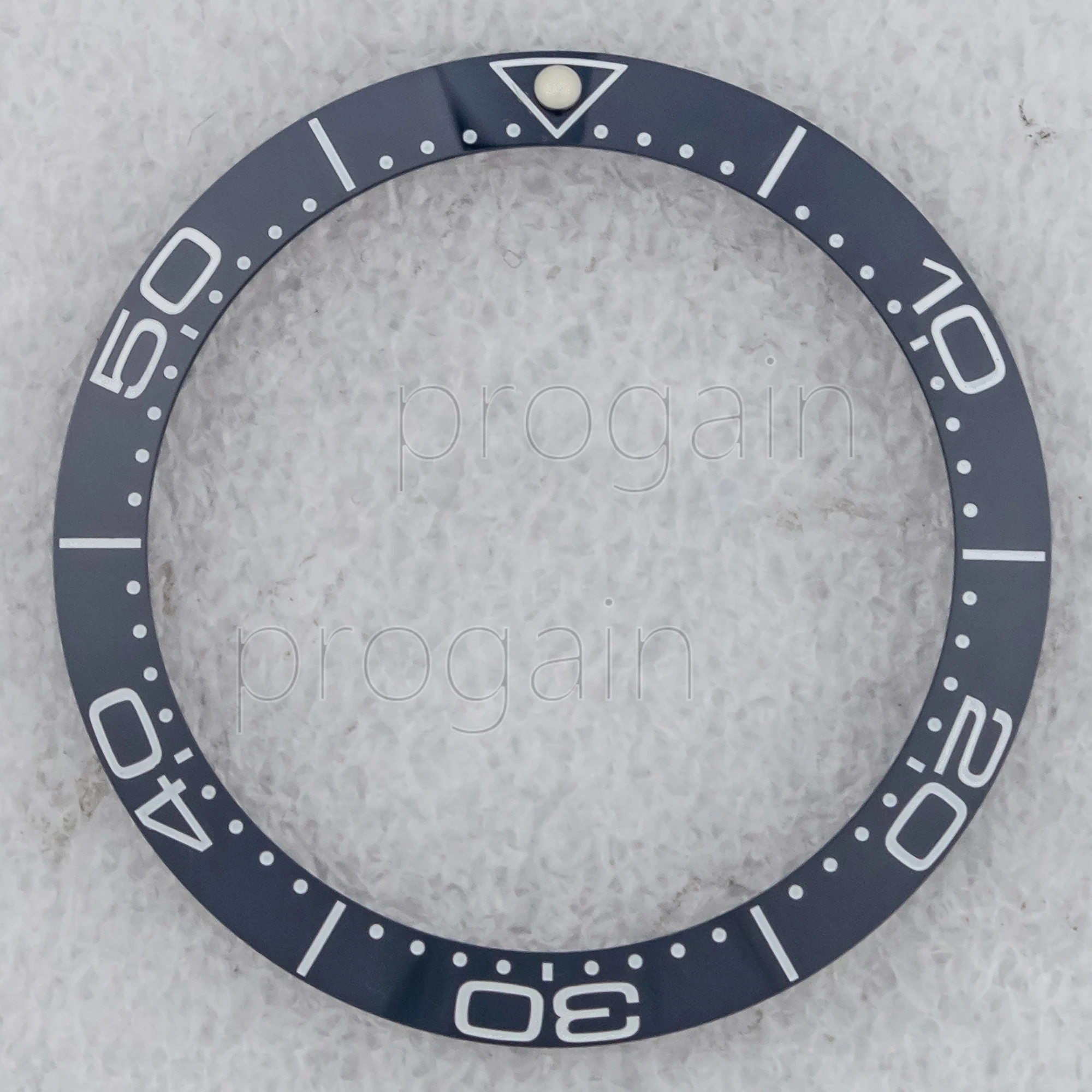Watch Bezel 38mm Outer Diameter Ceramics Bezel for Seamaster 300 Replacements Accessories Repair Tools Modification Watch Parts
