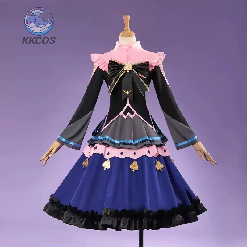 

Arcaea Hikari (Fracture) косплей, рождественская вечеринка, великолепная униформа, аксессуары, реквизит, полный набор KKcos