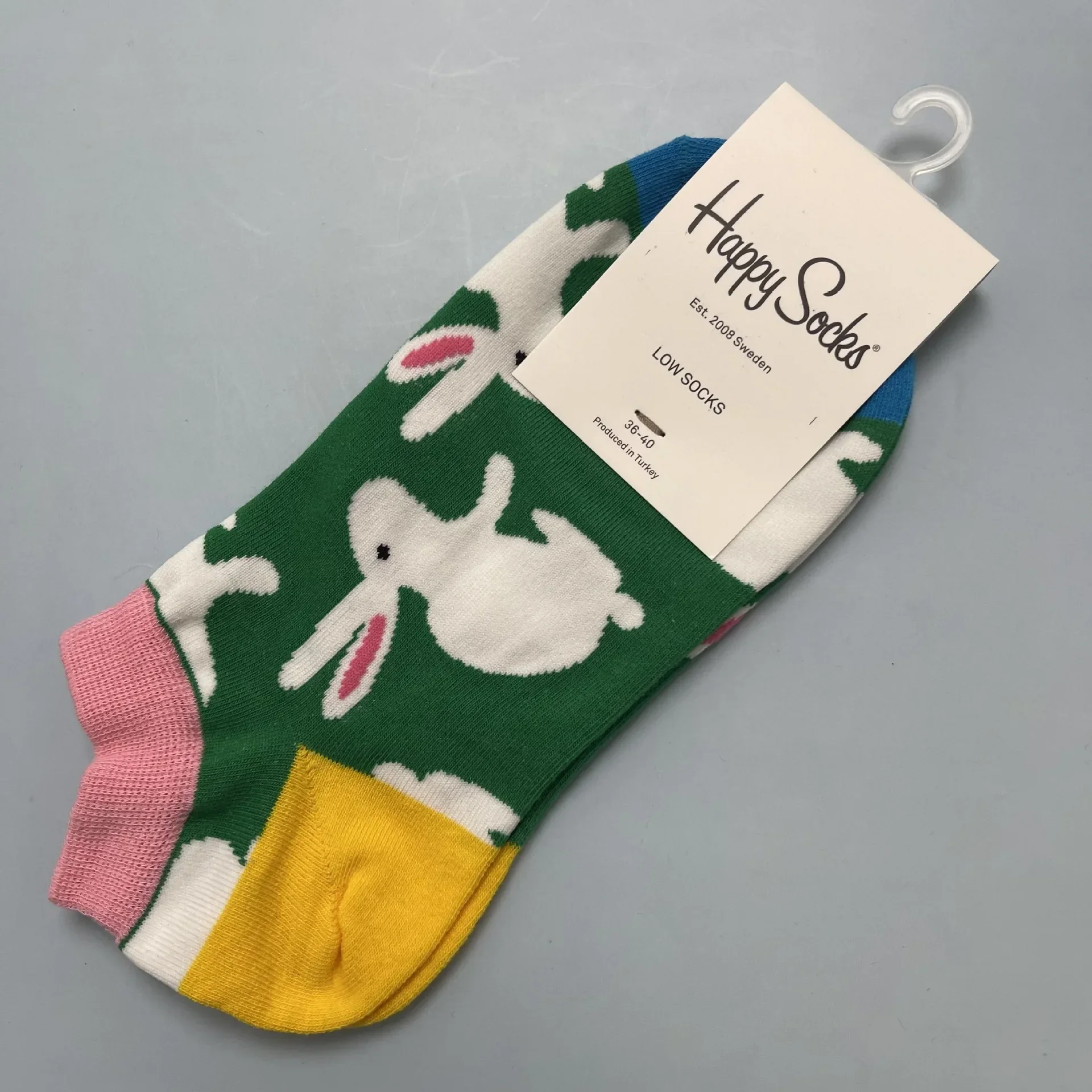 جوارب Happy Socks جوارب قصيرة لطيفة وخفيفة الوزن